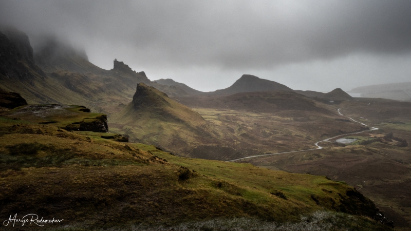Captured at Quiraing on 14 Nov, 2018 by Marije Rademaker