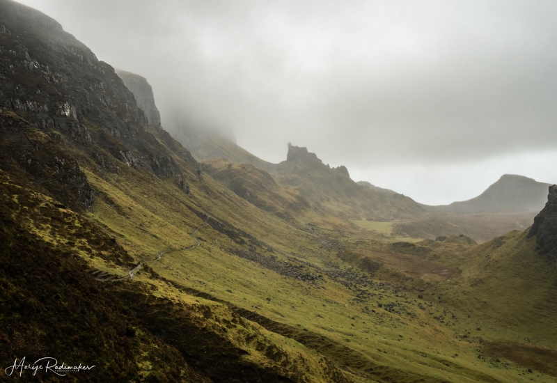 Captured at Quiraing on 14 Nov, 2018 by Marije Rademaker