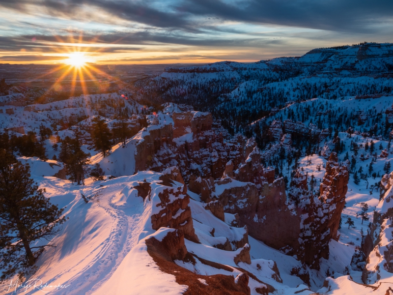 Captured at Bryce Canyon on 03 Dec, 2019 by Marije Rademaker